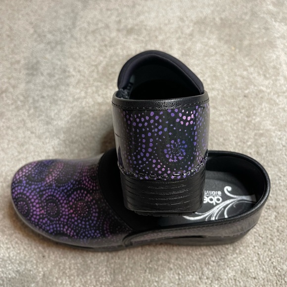 Abeo Ellie BIO System Women's Blue Black Work Professional Clogs, Sz. 7 N - Picture 4 of 9